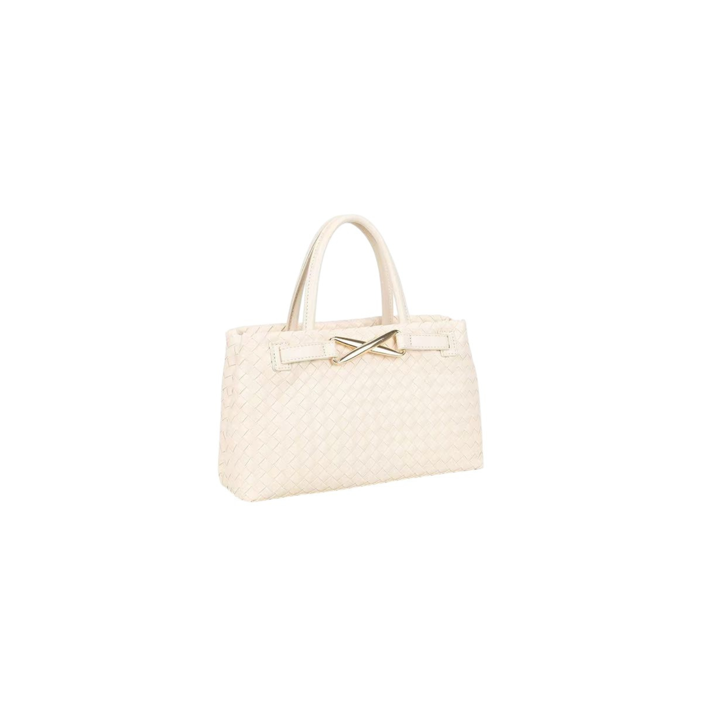 Sac à main beige tressé Gallantry – Sac bandoulière chic petit format