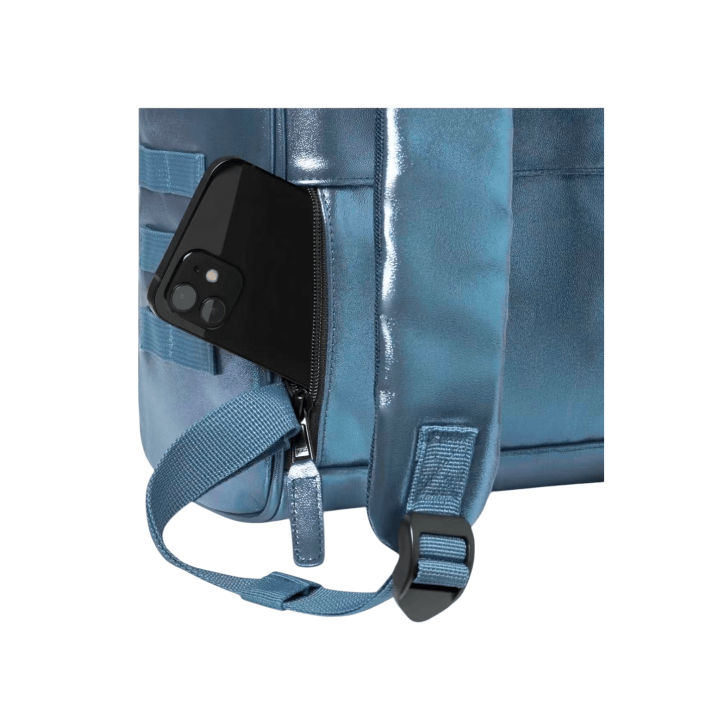 Poche de sécurité arrière du sac à dos Cabaia Adventurer Small Larissa pour smartphone et objets de valeur - Nevada Maroquinerie