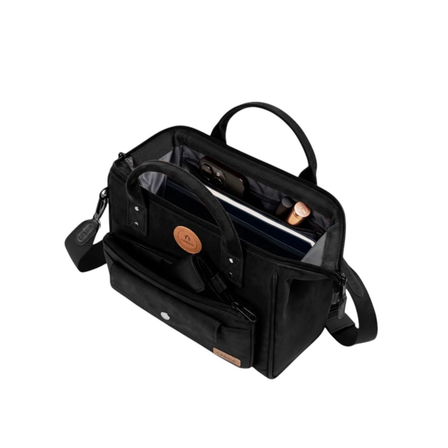Sac CABAIA Crossbody Adventurer Medium Neilton Noir