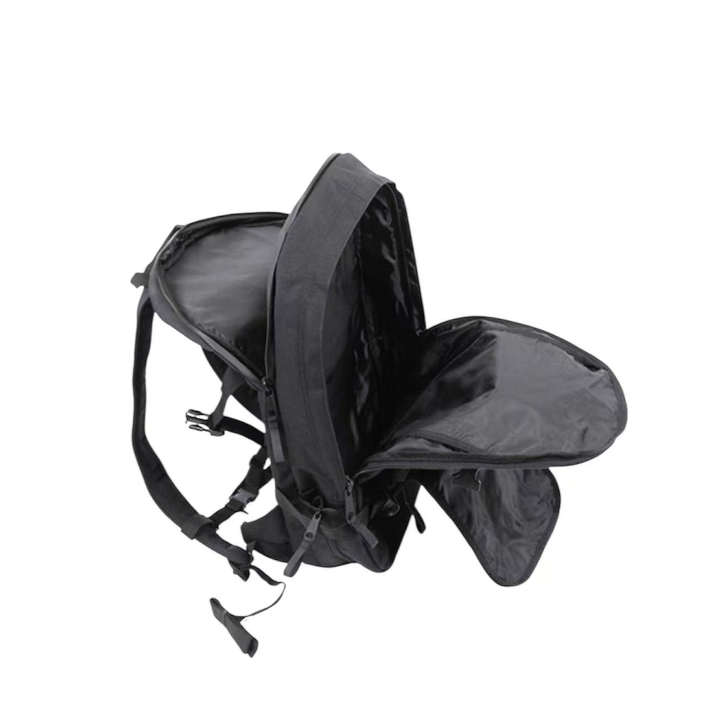 Intérieur et compartiments de rangement du sac à dos Eastpak Evanz noir - Nevada Maroquinerie