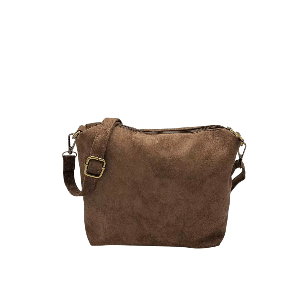 Pochette amovible marron du sac cabas KATE H avec bandoulière réglable