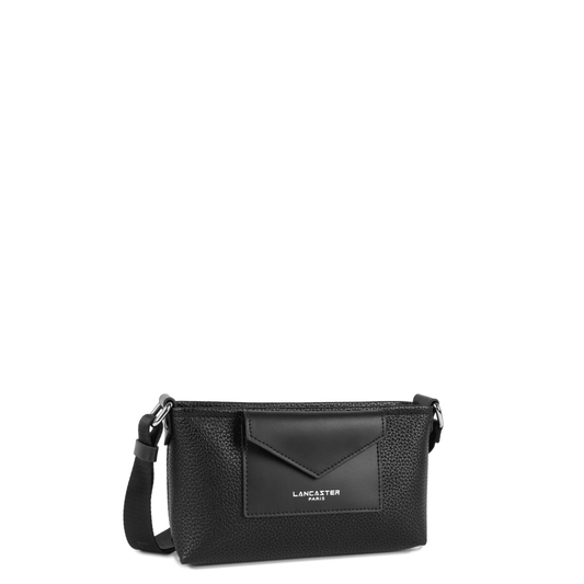 Pochette LANCASTER Maya Double KBA 517-104 Noir vue trois-quarts