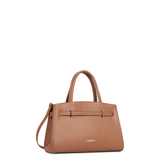 Sac à main Lancaster Sierra camel 438-011 – vue trois-quarts
