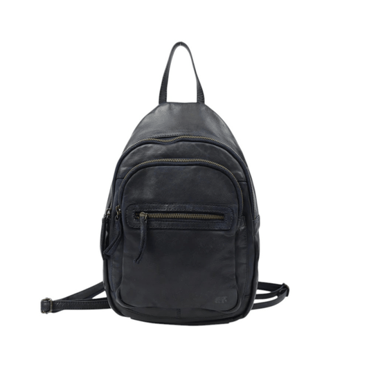 sac a dos cuir femme bear marine