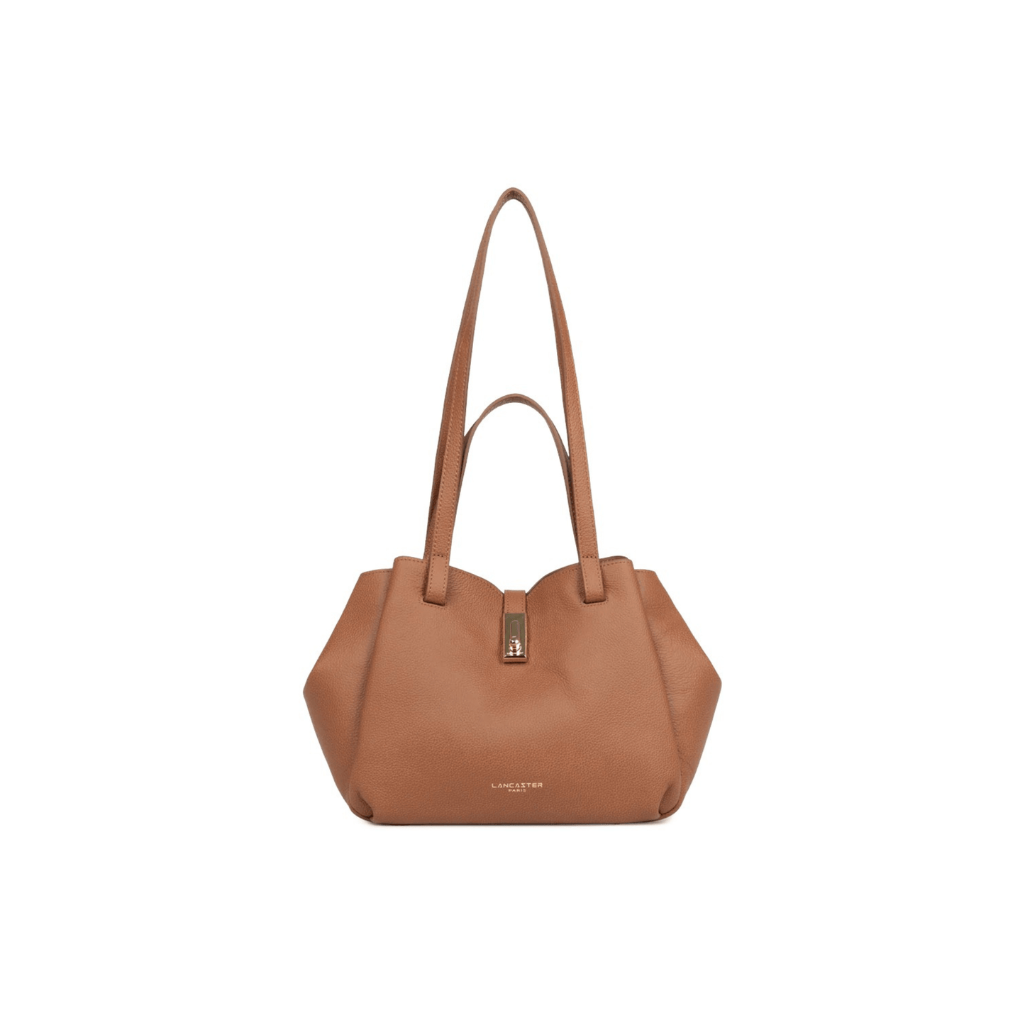 Sac cabas Lancaster camel forme structurée élégante femme