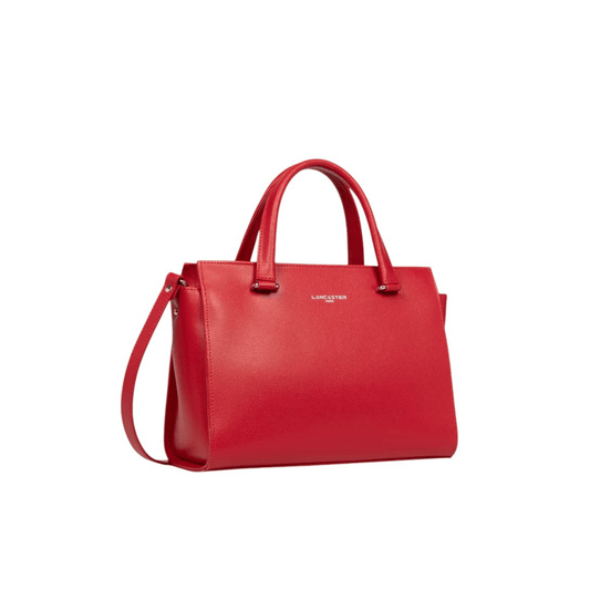 Sac Lancaster Sierra rouge porté main avec bandoulière réglable