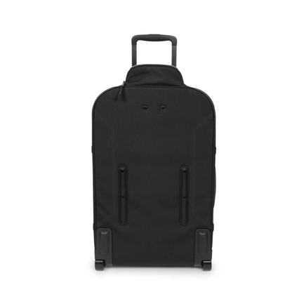 Vue arrière de la valise Eastpak Transit'R Pro M montrant sa structure renforcée.