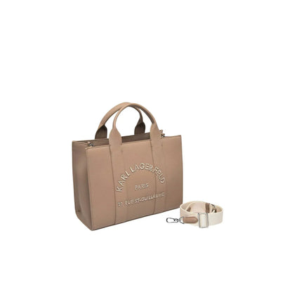 Sac cabas Karl Lagerfeld nougat – Tote bag femme avec bandoulière réglable