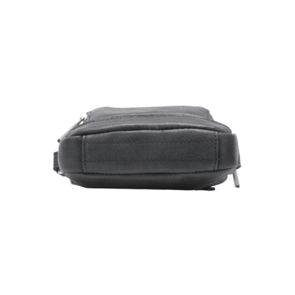 Dessous de la sacoche Cristiano Arthur & Aston 62-1043 en cuir noir