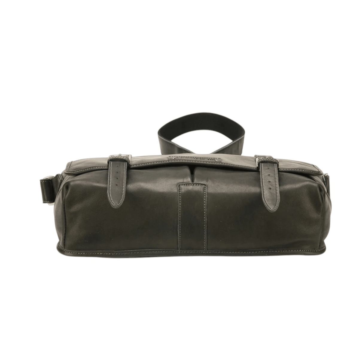 Sac reporter Arthur & Aston Johany noir vue du dessous