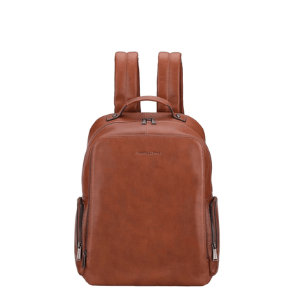 Sac à dos cuir Nairo Arthur & Aston 2628-17 cognac vue de face
