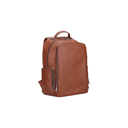 Sac à dos business Nairo Arthur & Aston cognac vue de profil