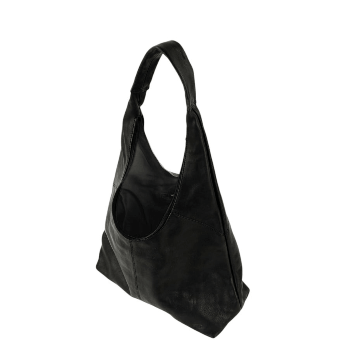 Sac BEAR DESIGN Pauline CP3577 noir ouvert avec fermeture zippée