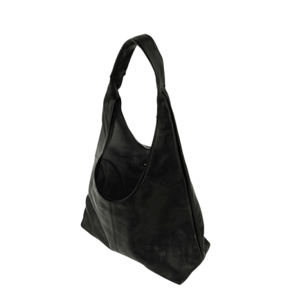 Sac BEAR DESIGN Pauline CP3577 noir ouvert avec fermeture zippée