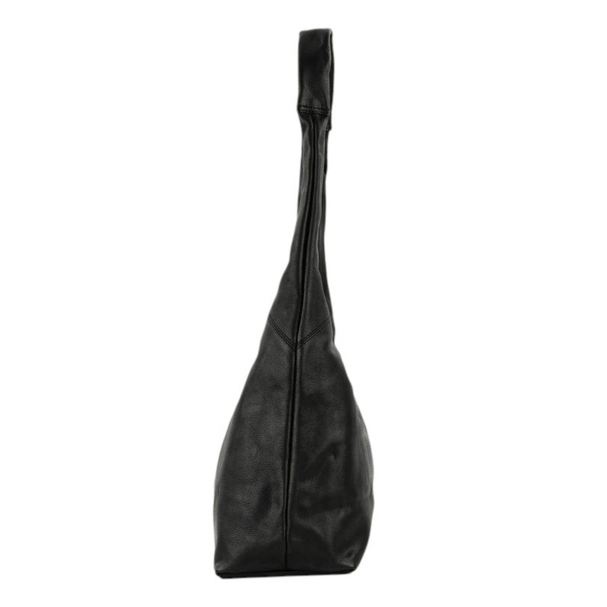 Profil du sac cabas BEAR DESIGN Pauline CP3577 noir en cuir véritable