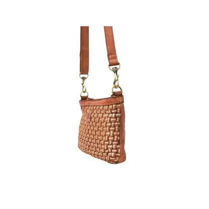 Sac bandoulière BIBA cuir tressé Kansas Blink