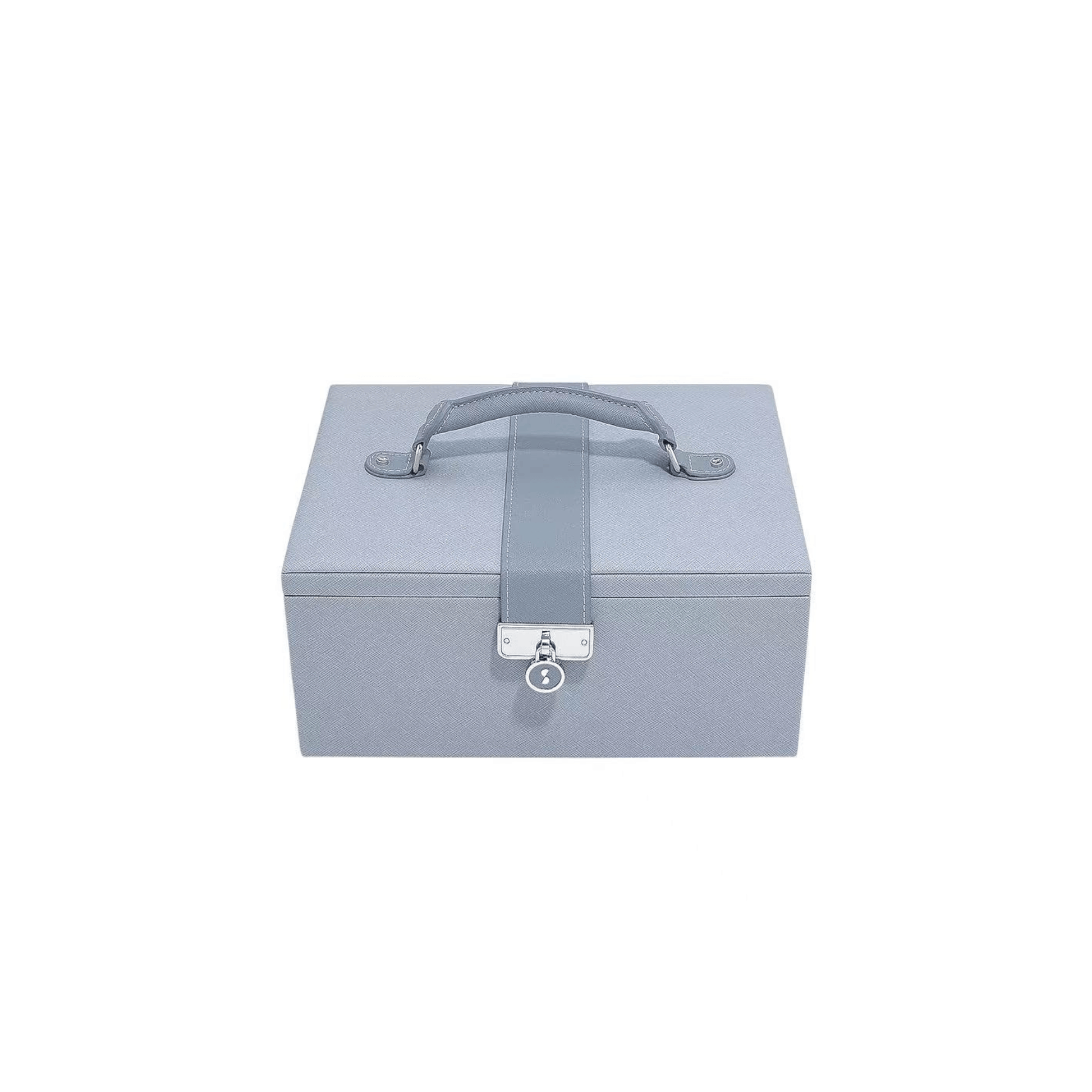 boite a bijoux stackers bleu fermeture elegante

