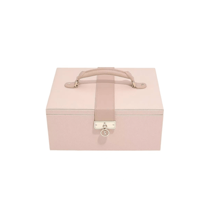 boite a bijoux rose stackers fermeture bijou doree
