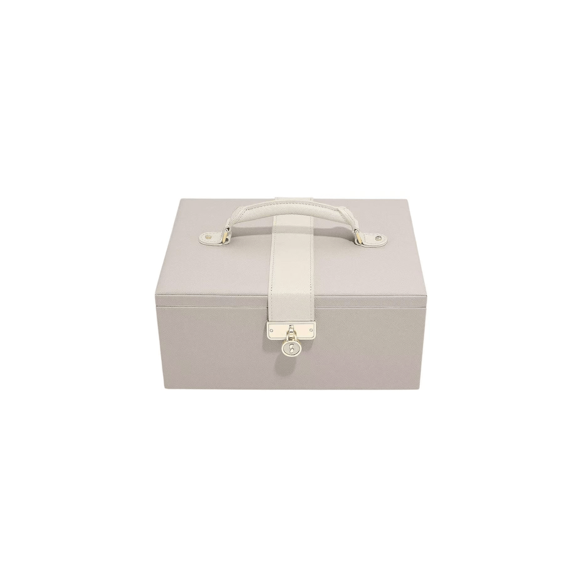 boite a bijoux taupe stackers fermeture doree
