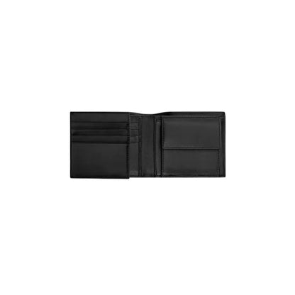 Portefeuille BOSS homme cuir noir RFID avec porte-monnaie