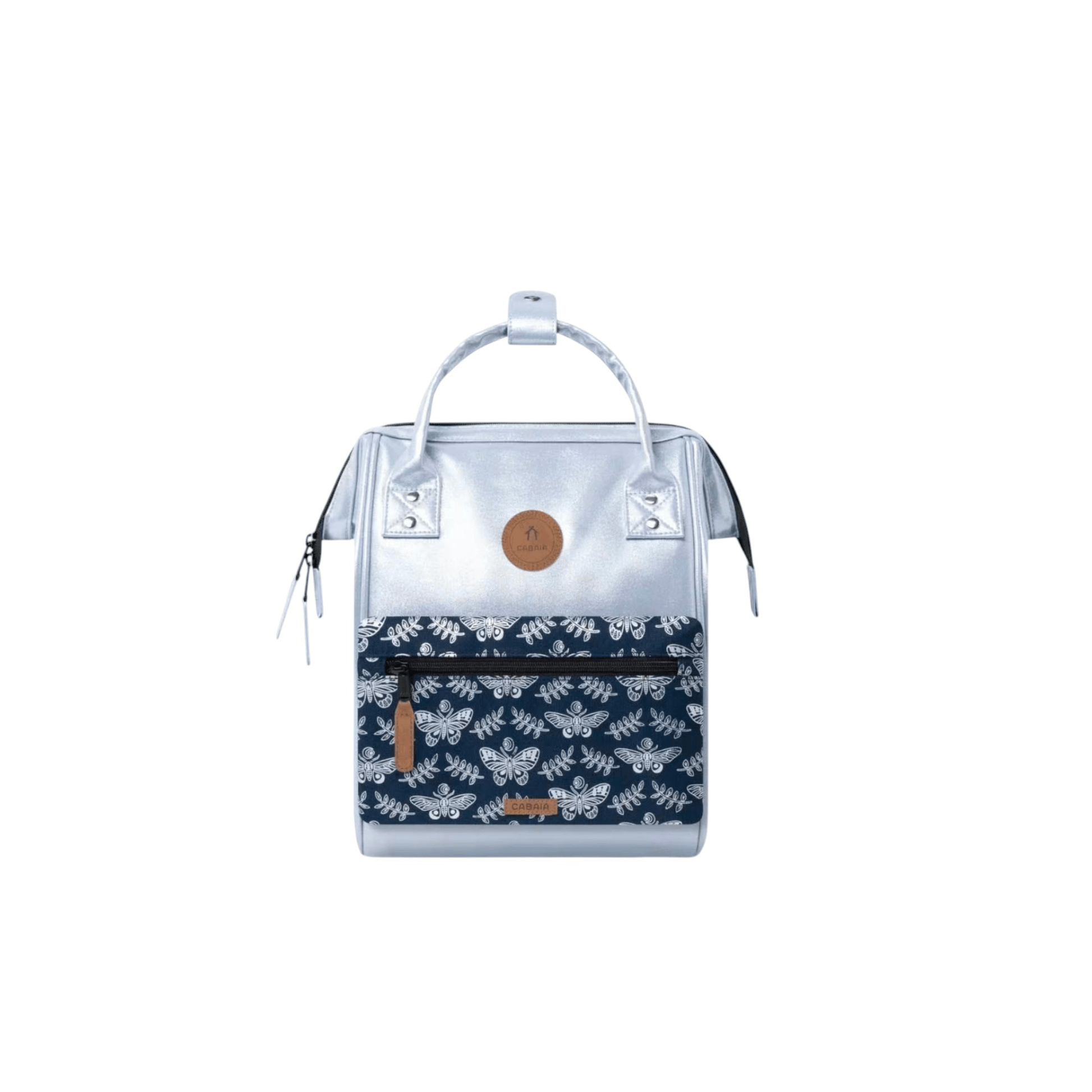 Sac à dos Cabaia Adventurer Small Fidji avec pochette Thurston Garden bleu marine interchangeable - Nevada Maroquinerie
