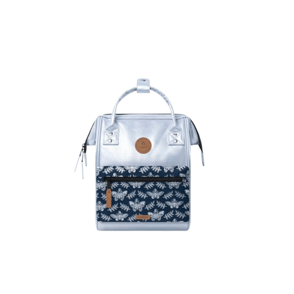 Sac à dos Cabaia Adventurer Small Fidji avec pochette Thurston Garden bleu marine interchangeable - Nevada Maroquinerie