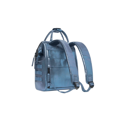 Vue arrière du sac à dos Cabaia Adventurer Small Larissa avec sangle attache valise intégrée - Nevada Maroquinerie