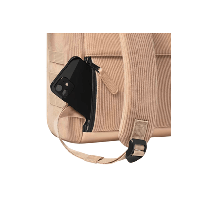 Poche de sécurité arrière du sac à dos Cabaia Adventurer Small Luxor pour smartphone et objets personnels - Nevada Maroquinerie