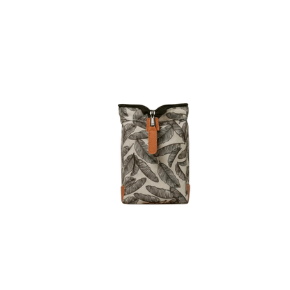 Profil de la trousse de toilette Cabaia Andrassy UT motif feuillage tropical - Nevada Maroquinerie