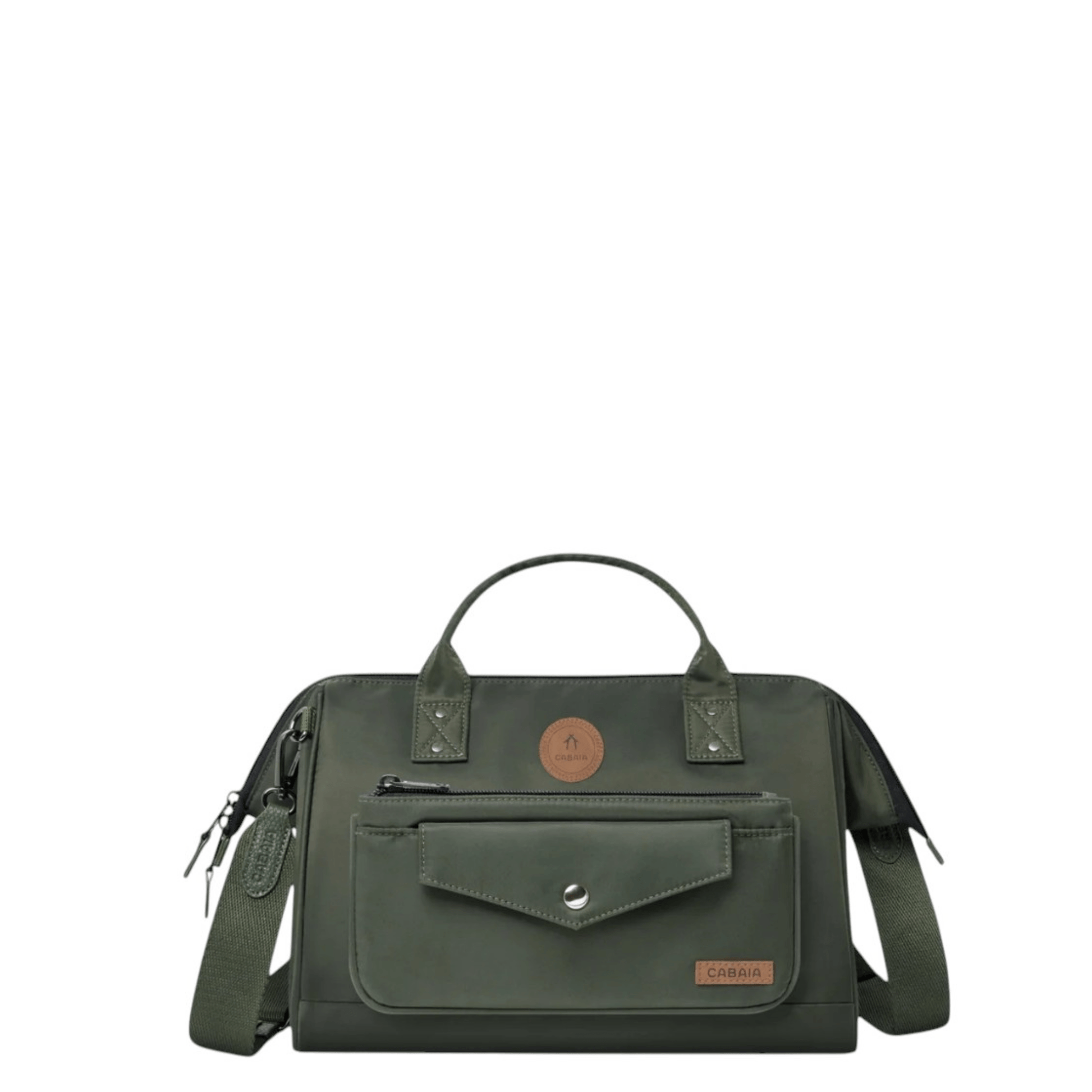 Sac CABAIA Crossbody Adventurer Large Hobart vert vue de face
