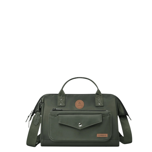 Sac CABAIA Crossbody Adventurer Large Hobart vert vue de face
