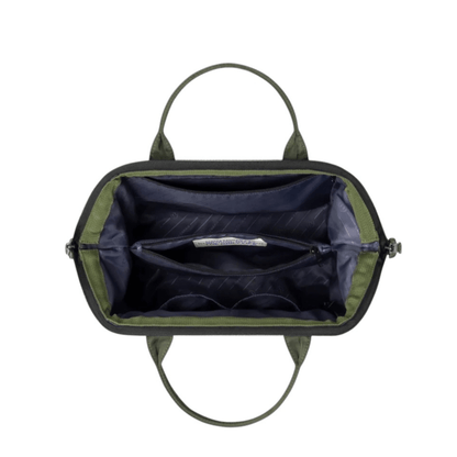 Intérieur du sac CABAIA Crossbody Adventurer Large Hobart avec séparateur zippé