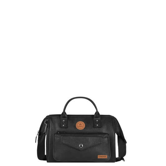 Sac CABAIA Crossbody Adventurer Medium Chelsea noir vue de face