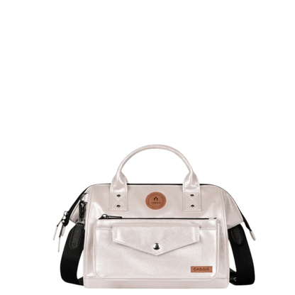 Sac bandoulière Cabaïa Crossbody Adventurer Medium Honolulu vu de face avec sa pochette avant assortie.