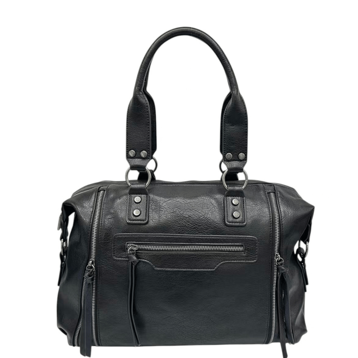 Cabas Mandoline 27532 noir vu de face