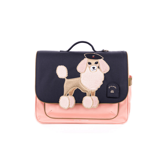 cartable jeune premier chien pet a porter enfant vue face nevada maroquinerie