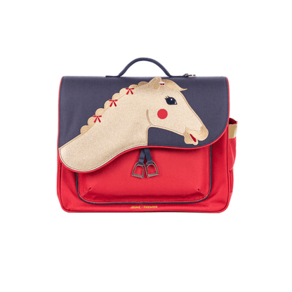 Cartable Jeune Premier It Bag Midi Saddle Bag enfant cheval face
