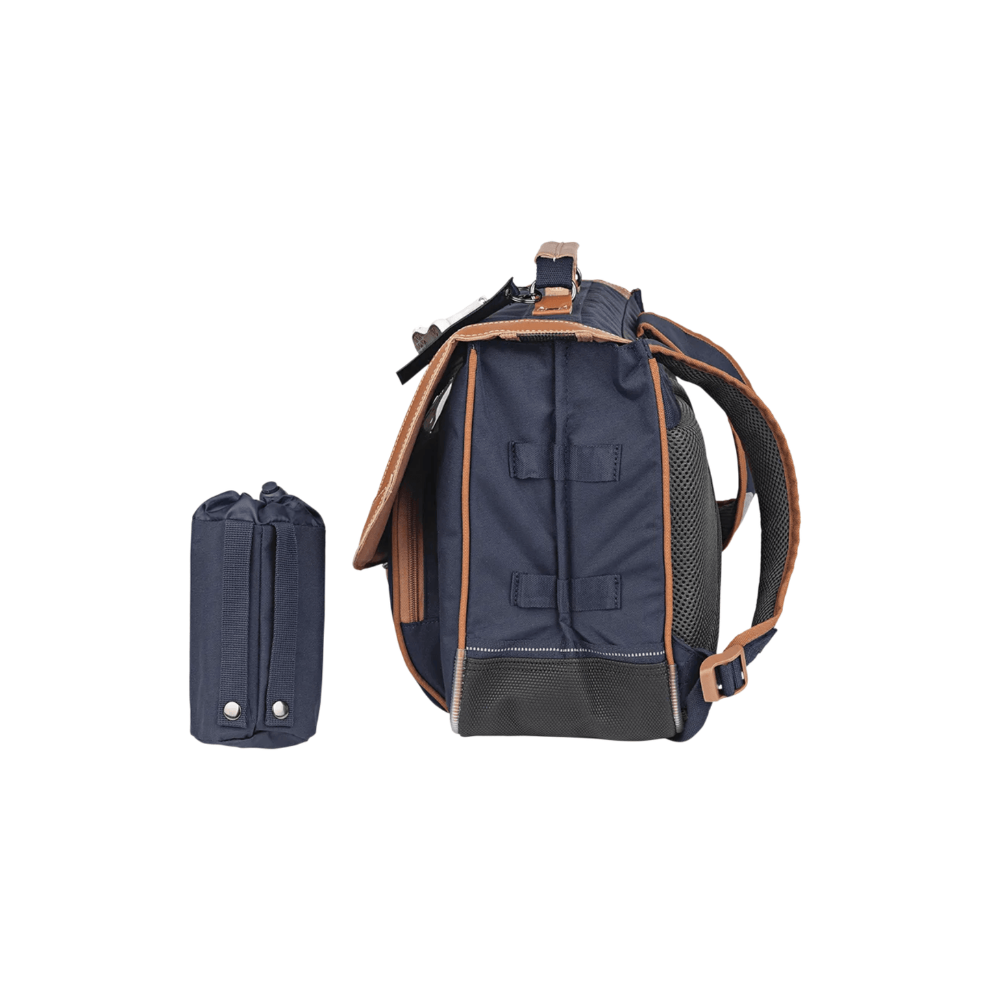 Poche gourde amovible du cartable Tann's Camille Bleu 38 cm