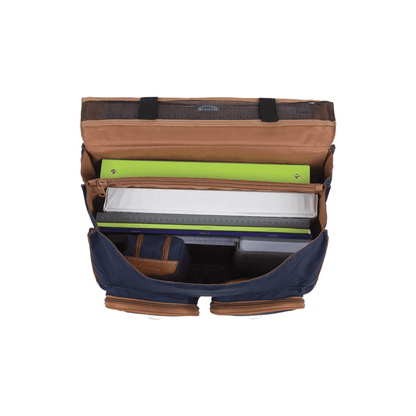 Cartable Tann's Camille intérieur compartiments rangement cahiers classeurs primaire
