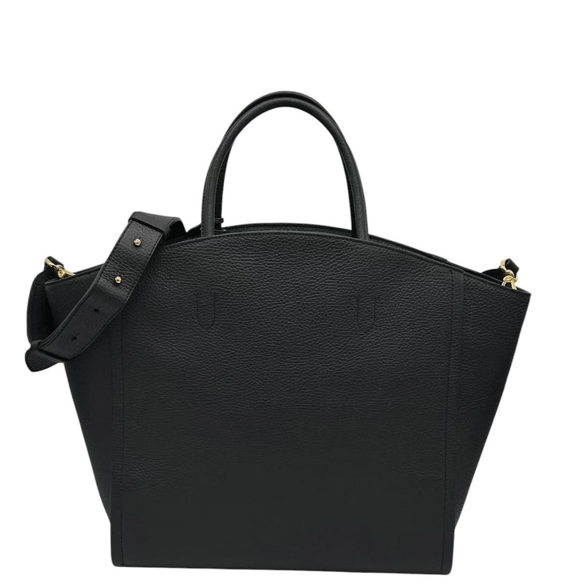 Sac COCCINELLE 24H noir avec bandoulière amovible