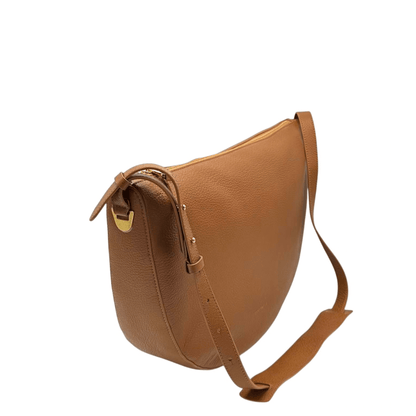 Sac porté épaule COCCINELLE en cuir grainé vue de côté