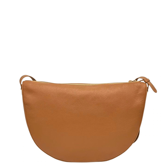 Sac COCCINELLE grand format en cuir grainé vue de dos