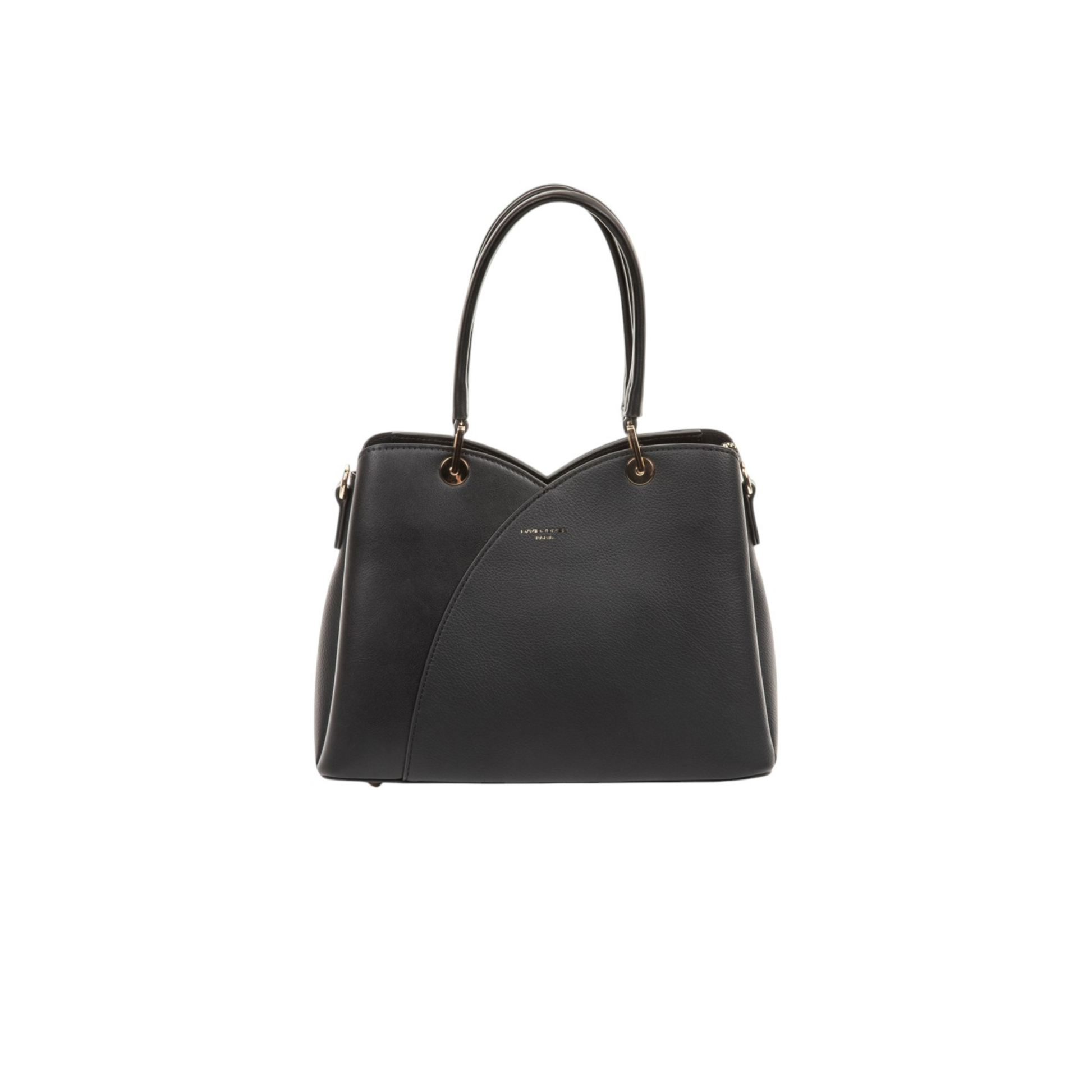 sac a main david jones noir femme structure elegant
