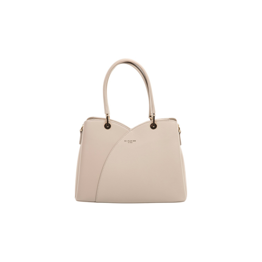 sac a main david jones tan femme structure elegant