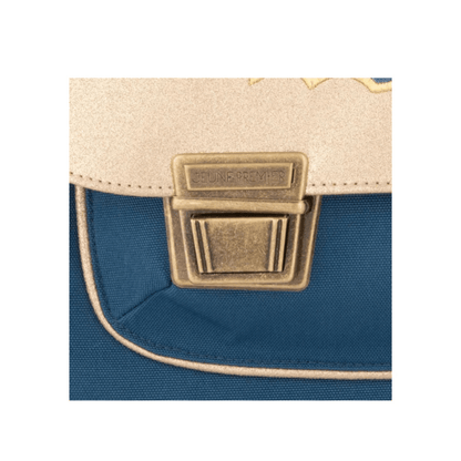Fermeture cartable Jeune Premier détail métallique
