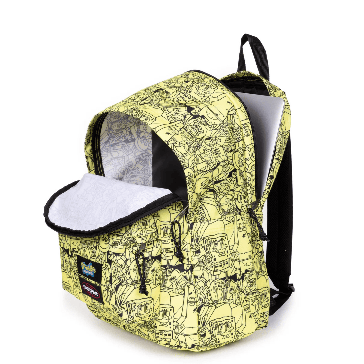 Compartiment ordinateur 16 pouces du sac EASTPAK Day Office SpongeBob