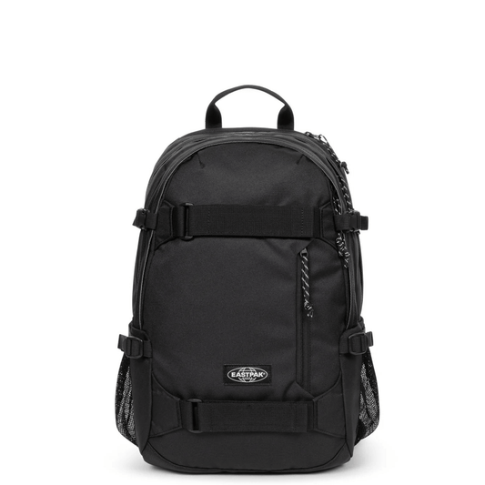 Sac à dos Eastpak Getter Pro Black 23 litres avec compartiment ordinateur portable 16 pouces vu de face.