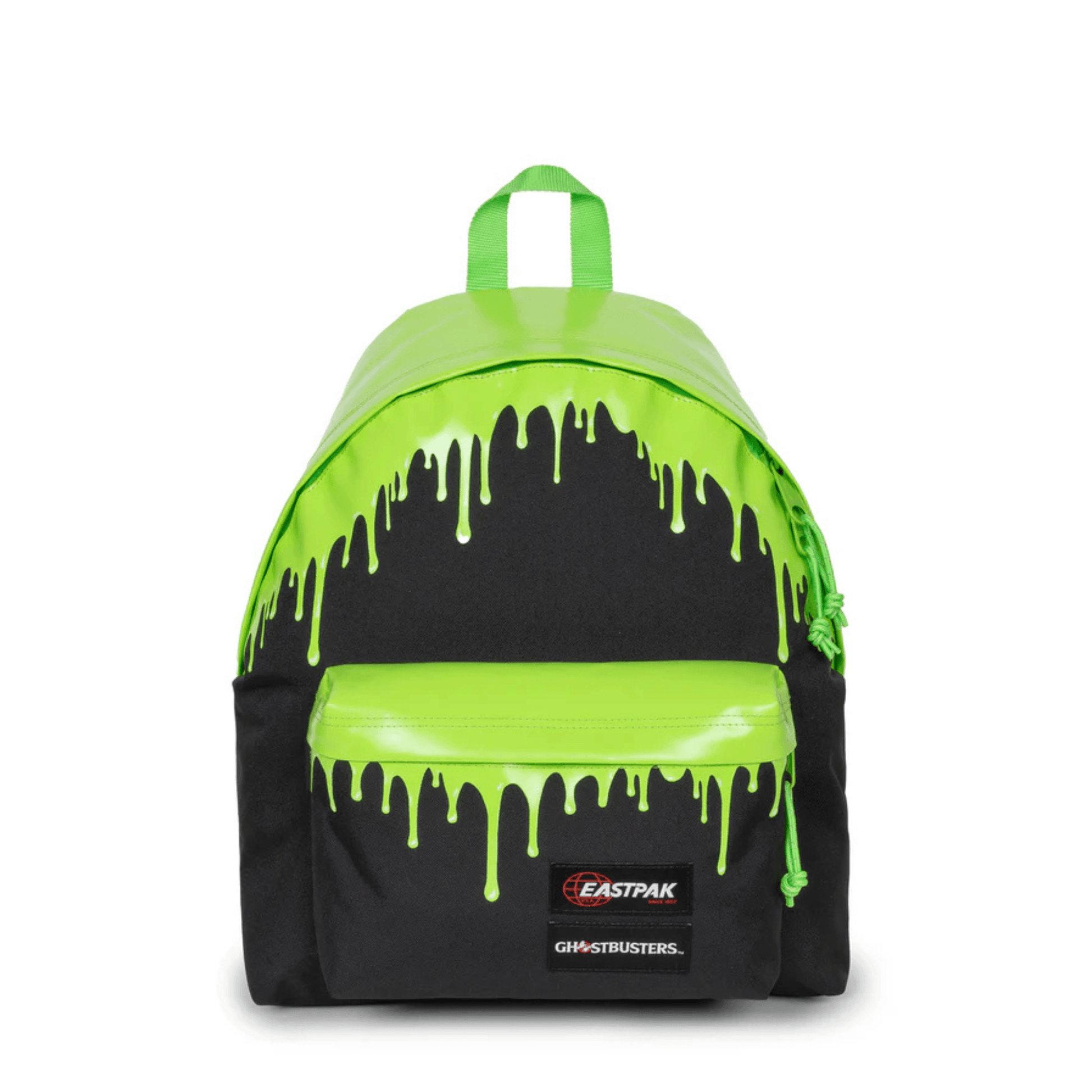 Sac à dos Eastpak Padded Pak'r Ghostbusters GB Slimer noir et vert édition officielle