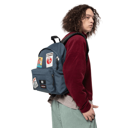 Dos rembourré du sac à dos Eastpak Superman avec bretelles ergonomiques