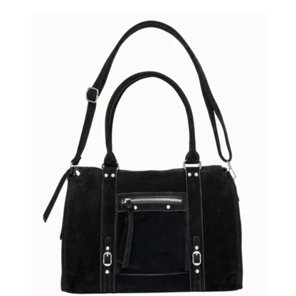Sac Flora & Co Forma F759 noir avec bandoulière réglable et amovible